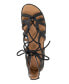 ფოტო #4 პროდუქტის Women's Break My Heart Lace Up Gladiator Flat Sandals