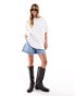 Фото #1 товара JJXX oversized t-shirt in white