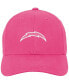 ფოტო #3 პროდუქტის Big Girls Pink Los Angeles Chargers Adjustable Hat