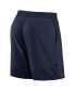 Men's Navy New England Patriots Stretch Woven Shorts