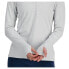NEW BALANCE Sport Essentials Space Dye half zip long sleeve T-shirt