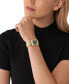 ფოტო #4 პროდუქტის Women's Emery Three-Hand Gold-Tone Stainless Steel Watch 33 x 27mm