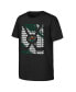 ფოტო #1 პროდუქტის Big Boys Black Minnesota Wild Box T-shirt