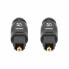 Фото #7 товара Manhattan Toslink Digital Optical AudioCable - 5m - Male/Male - Toslink S/PDIF - Gold plated contacts - Lifetime Warranty - Polybag - 5 m - TOSLINK - TOSLINK