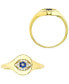 Фото #4 товара Кольцо Macy's Evil Eye Signet