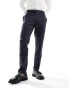 Фото #1 товара Bolongaro Trevor wedding plain skinny suit trousers in navy