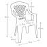 Фото #6 товара Садовые стулья Monoblock Capri от brand Set - модель 4 шт. Антрацит