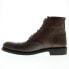 Wolverine BLVD Cap-Toe W990091 Mens Brown Leather Casual Dress Boots 7