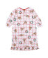 Фото #2 товара Toddler Girl Holiday Sibling Sleep Granny Gown