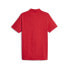Puma Sf Style Jacquard Short Sleeve Polo Shirt Mens Red Casual 62098702