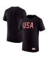 Men's Black USMNT Lights T-Shirt Черный, M - фото #1