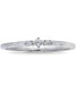 Cubic Zirconia Stacking Ring in Sterling Silver, Created for Macy's