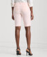 ფოტო #2 პროდუქტის Women's Mid-Rise Slim Shorts