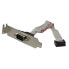 Фото #2 товара StarTech.com 9 Pin Serial Male to 10 Pin Motherboard Header LP Slot Plate - IDC - Serial - Grey - 125 mm - 265 mm - 22 mm