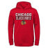 NHL Chicago Blackhawks Boys' Poly Fleece Hooded Sweatshirt - XL