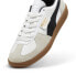 Фото #6 товара Puma Palermo Leather 39646401 Mens White Leather Lifestyle Sneakers Shoes