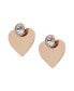 Фото #1 товара Women's Heart Drop Earrings