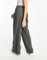 Фото #4 товара ASOS DESIGN Tall double button trouser in grey