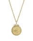 Фото #1 товара 2028 women's Gold Tone Flower of the Month Narcissus Necklace