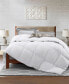 Фото #1 товара Heavyweight White Goose Feather and Fiber Comforter, King