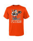 ფოტო #1 პროდუქტის Big Boys and Girls Orange Philadelphia Flyers Disney Donald Duck Three-Peat T-shirt