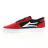 Lakai Manchester MS3220200A00 Mens Red Suede Skate Inspired Sneakers Shoes