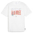 Puma Graphics A La Volee Crew Neck Short Sleeve T-Shirt Mens White Casual Tops 6