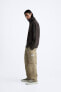 Relaxed fit cargo trousers