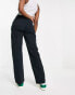 Фото #4 товара Hollister utility baggy cargo trousers in black