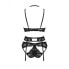 Underwear Set Obsessive Alessya Black M/L