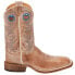 Фото #1 товара Justin Boots Caddo Square Toe Cowboy Mens Blue, Brown Casual Boots BR744