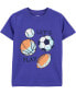 Фото #8 товара Toddler 3-Pack Graphic Tees 4T