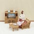 EPOCH Sylvanian Families Home Living Room Set Figures