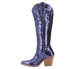 Dingo Dance Hall Queen Sequin Snip Toe Cowboy Womens Purple Casual Boots DI182-