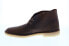 Фото #5 товара Clarks Desert Boot 26138221 Mens Brown Leather Lace Up Chukkas Boots 7