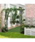 7ft Garden Arch for Decorative Climbing Plants Lawn Backyard Wedding