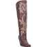 Фото #2 товара Dan Post Boots Jilted Embroidered Snip Toe Cowboy Womens Brown Dress Boots DP37