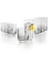 Фото #1 товара Clear Tumbler Glasses, Set of 8, Created for Macy's