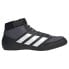 ADIDAS Mat Hog 2.0 wrestling shoes Core Black / Ftwr White / Team Onix, 41.3 - фото #1