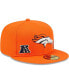 ფოტო #2 პროდუქტის Men's Orange Denver Broncos Identity 59FIFTY Fitted Hat