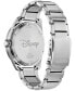 ფოტო #3 პროდუქტის Eco-Drive Men's Disney Mickey Mouse Stainless Steel Bracelet Watch 43mm