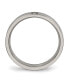 Фото #2 товара Titanium CZ Flat Comfort Fit Wedding Band Ring