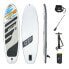 Фото #16 товара Надувная доска для серфинга с веслом и аксессуарами Bestway Hydro-Force Белый 305 x 84 x 12 cm