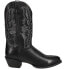 Laredo Birchwood Round Toe Cowboy Mens Black Casual Boots 68450