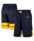 Фото #1 товара Men's Navy West Virginia Mountaineers Replica Team Basketball Shorts