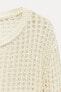 MESH KNIT SWEATER