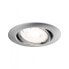 Фото #1 товара PAULMANN 93399 - Recessed lighting spot - GU10 - 1 bulb(s) - LED - 10 W - Brushed iron