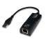Фото #1 товара Exsys EX-1320-2 - Wired - USB - Ethernet - 1000 Mbit/s - Black