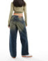 Фото #5 товара Reclaimed Vintage low rise baggy jean in grunge wash