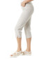 Фото #3 товара Women's Amanda High-Rise Straight-Leg Capri Jeans